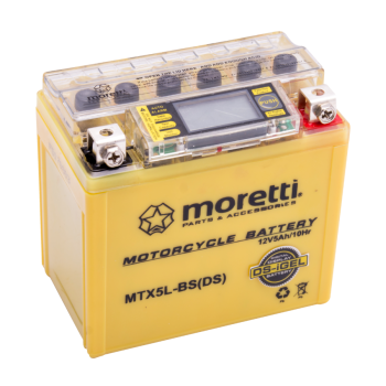 Akumulator Moretti AGM (I-Gel) MTX5L-BS ze wskaźni-130191