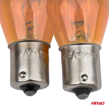 Żarówki halogenowe PY21W BAU15S 12V POMARAŃCZOWE 2-130428