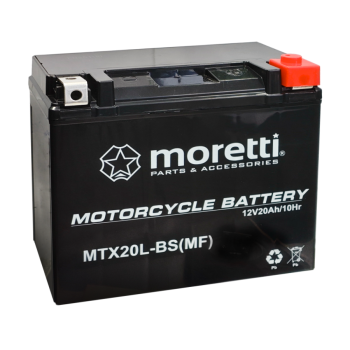 Akumulator Moretti AGM (Gel) MTX20L-BS-130466
