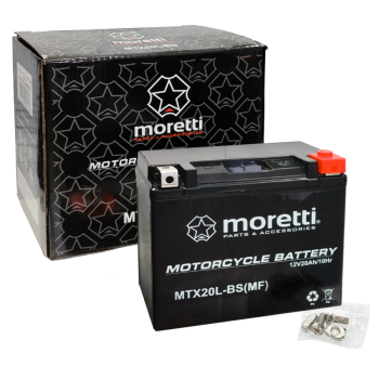 Akumulator Moretti AGM (Gel) MTX20L-BS-130468