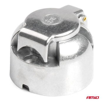 Gniazdo haka przyczepy aluminiowe 7 PIN AMIO-03217-130556