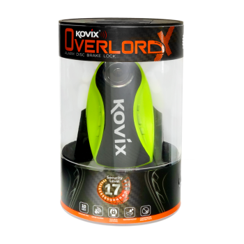 Blokada tarczy hamulcowej KOVIX KNX10 neonowa ziel-130585