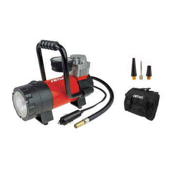 Kompresor samochodowy pompka 12V LED ACOMP-06 AMIO
