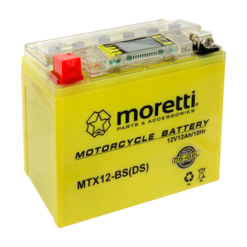Akumulator Moretti AGM(I-Gel) MTX12-BS ze wskaźnik-130745