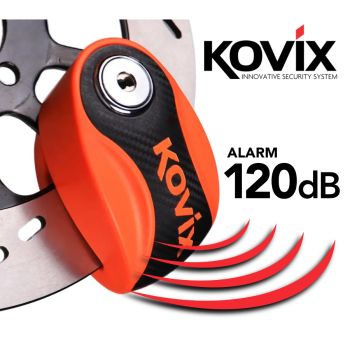 Blokada tarczy hamulcowej z alarmem KOVIX KNS6  fl-130804