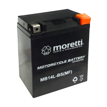Akumulator Moretti AGM (Gel) MB14L-BS MF /12N14-3A-130828