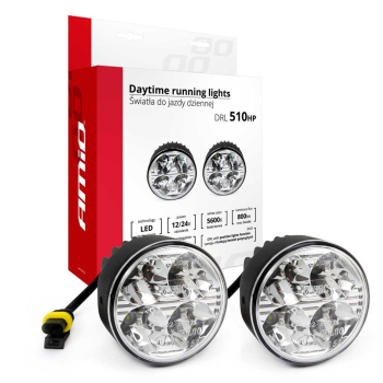 Światła do jazdy dziennej DRL 510HP AMIO-01524-131083