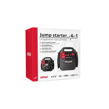 Urządzenie rozruchowe jump starter booster 4w1 12V-131212