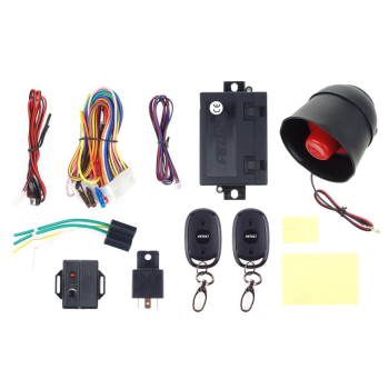 Uniwersalny alarm Samochodowy CA14 z pilotami AMIO