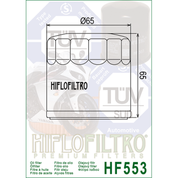 FILTR OLEJU HIFLO HF553 BENELLI-131498