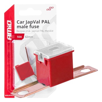 Bezpiecznik samochodowy JAPVAL PAL męski 62mm 50A -131696
