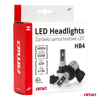 Żarówki samochodowe LED seria H-mini HB4 9006 6500-132065