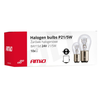 Żarówki halogenowe P21/5W BAY15D 24V 21W/5W 1 szt-132550