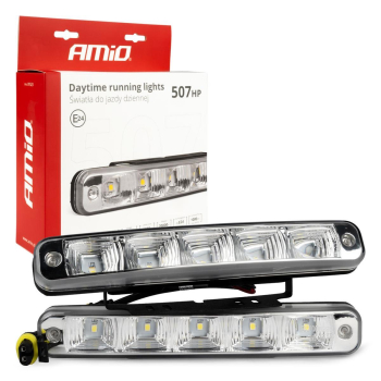 Światła do jazdy dziennej DRL 507HP AMIO-01523-132578