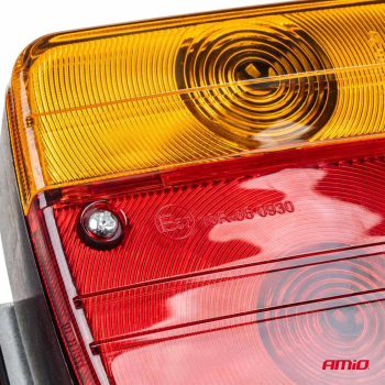 Zestaw świateł lamp do przyczepki na magens AMIO-0-132775