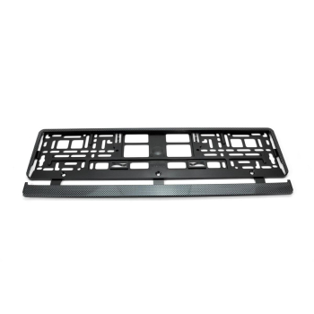 Ramka tablicy rejestracyjnej carbon elastyczna AMI-133395