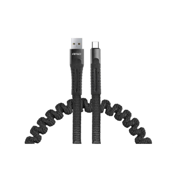 Kabel USB micro USB sprężynujący 1.2 m UC-12 AMIO--133526