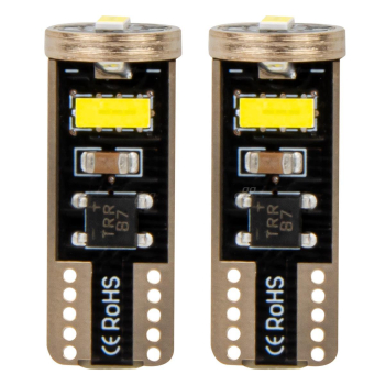Żarówki LED CANBUS T10e W5W 3x2055 SMD White 12V 2-134079