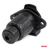 Gniazdo przyczepy 7 PIN Typ N 24V TIR AMIO-03221-135077