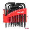 Klucze IMBUS HEX TORX CRV imbusy zestaw czarne 22 -135296