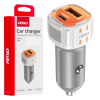 Ładowarka samochodowa USB-A+ USB-C 38W AMIO-03883-135326