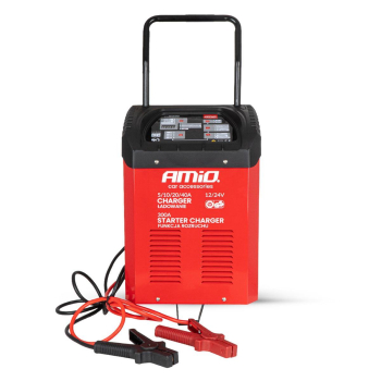 Prostownik z funkcją rozruchu 230V max 40A 12V 24V-135017
