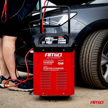 Prostownik z funkcją rozruchu 230V max 40A 12V 24V-135020