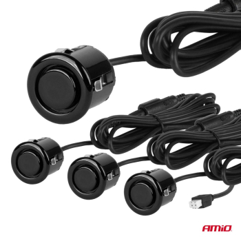 Czujniki parkowania cofania czarne LED 3D GOLD 18m-135168