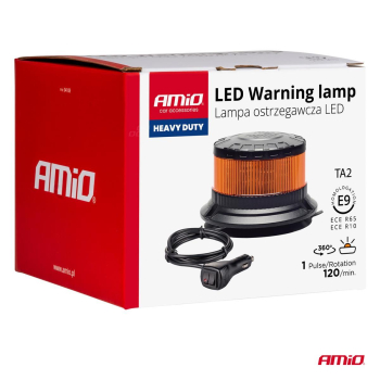 Lampa ostrzegawcza błyskowa kogut LED W28M 12V 24V-135357
