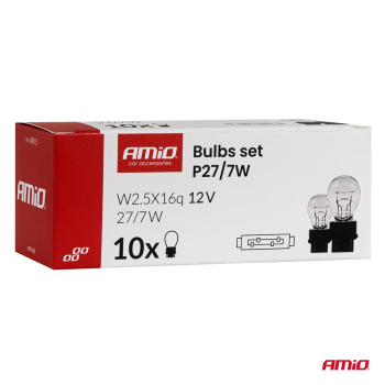 Żarówki halogenowe P27/7W 12V 27/7W W2.5X16q 1szt-136001