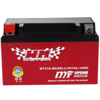 AKUMULATOR YTX7A-BS (GEL) WM MOTOR 12 VOLT-1367