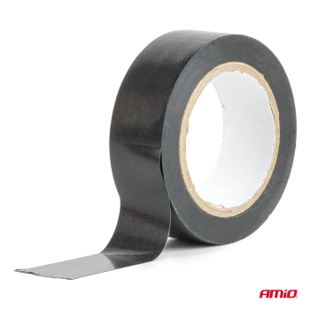 Taśma izolacyjna czarna szkot pcv19 mm x 9 m AMIO--137574