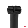 Pompka nożna MINI PU03 metalowa z manometrem AMIO--138010