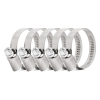 Obejma ślimakowa 5 szt. 25-40mm/9mm W2 AMIO-04586-138276