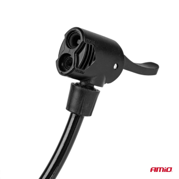 Pompka ręczna metalowa z manometrem PU02 AMIO-0214-138817