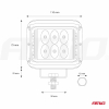 Lampa robocza LED szperacz AWL08 12V 24V AMIO-0242-139645