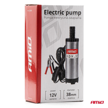 Pompka do spuszczania paliwa cieczy wody 12V fi38 -139587