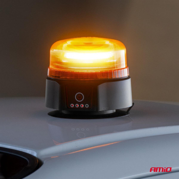 Bezprzewodowa lampa ostrzegawcza kogut LED z pilot-141002