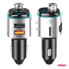 Transmiter samochodowy FM 2×USB-A microSD 12V 24V -142818