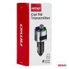 Transmiter samochodowy FM 2×USB-A microSD 12V 24V -142823