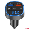 Transmiter samochodowy FM 2×USB-A 12V 24V AMIO-046-142858