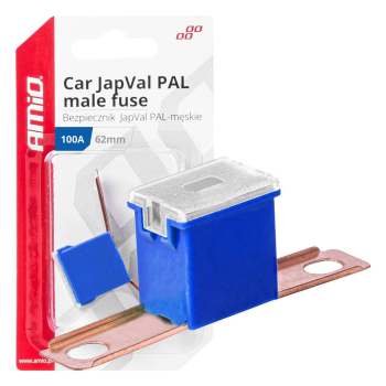 Bezpiecznik samochodowy JAPVAL PAL męski 62mm 100A-142909