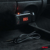 Transmiter samochodowy FM składany 2×USB-A 12V 24V-143527