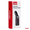 Transmiter samochodowy FM składany 2×USB-A 12V 24V-143528