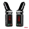 Transmiter samochodowy FM składany 2×USB-A 12V 24V-143529