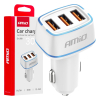 Ładowarka samochodowa 3x USB-A 30W AMIO-03889-143765