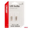 Żarówki LED STANDARD Green zielone W1W T5 12V 3030-143919