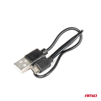 Latarka akumulatorowa 4LED + COB 1200mAh AMIO-0327-143277