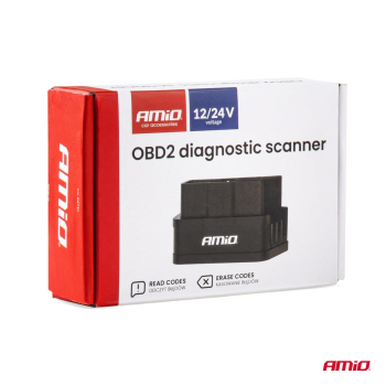 Skaner tester interfejs diagnostyczny AMiO OBD2 BT-144598