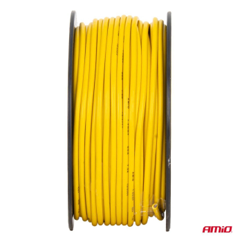 Przewód jednożyłowy żółty CCA 1x1.5mm2 50m 7.5A 12-145050